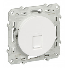 Розетка 1xRJ45 Cat.5e Schneider Electric ODACE, белый