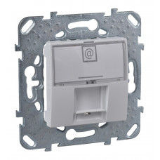 Розетка 1xRJ45 Cat.6 Schneider Electric UNICA, белый