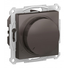 Светорегулятор поворотно-нажимной Schneider Electric ATLASDESIGN, 315 Вт, для LED 7-157 Вт/ВА , мокко Светорегулятор поворотно-нажимной Schneider Electric ATLASDESIGN, 315 Вт, для LED 7-157 Вт/ВА , мокко