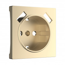 Накладка для USB розетки шампань Werkel Встраиваемые механизмы шампань W1179511