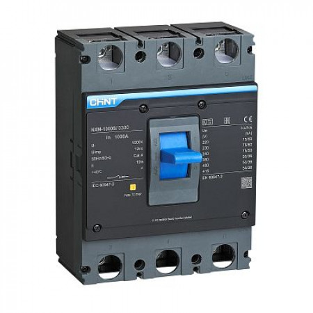 Автоматический выключатель NXM-1000S/3Р 800A 50кА (R) CHINT