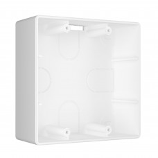 Коробка накладного монтажа для силовой розетки белая Werkel W1199201