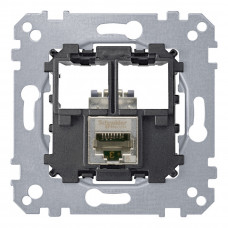 Механизм розетки 1xRJ45 Cat.6 Schneider Electric коллекции Merten Механизм розетки 1xRJ45 Cat.6 Schneider Electric коллекции Merten