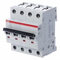 Автоматический выключатель ABB S204 4P 10A (C) 6kA 2CDS254001R0104