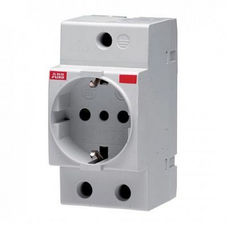 Розетка щитовая M1173 16А 2P+N ABB