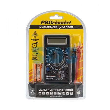 Портативный мультиметр M832 (DT832) PROconnect Rexant