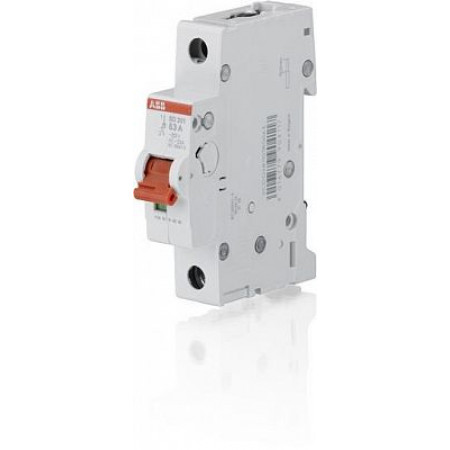 Рубильник 1п SD201/32 рычаг красный ABB