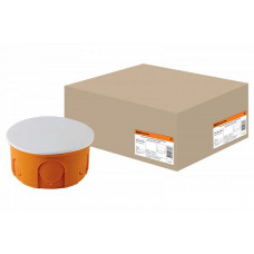 Коробка распаячная СП D80х40мм, крышка, IP20, TDM TDM